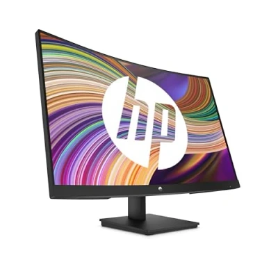 Abbildung von HP V27c G5 FHD Curved Monitor 68,6 cm (27 Zoll), 1920 x 1080 Pixel (16:9), Full HD LCD, integrierte Dual 2W Lautsprecher, AMD FreeSync, HDMI 1.4, DisplayPort 1.2, umweltfreundlich, Schwarz