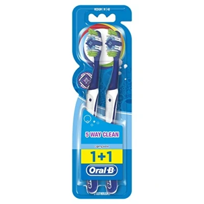 Abbildung von Oral B Complete 5 Reinigungszonen 40 mittel Duopack, 2 Stück