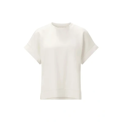 Abbildung von Rich &amp; Royal MIT Angeschnittenem ARM Tshirt basic, Damen, Größe: 40, Pearl white