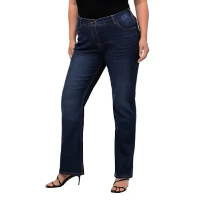 Abbildung von Ulla Popken, Damen, große Größen, Bootcut Jeans