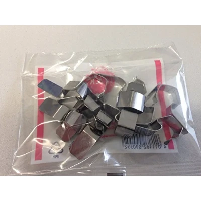 Abbildung von Weck® Clips/ Haken aus Edelstahl zum Verschließen von Einmachgläsern, 24 Stück