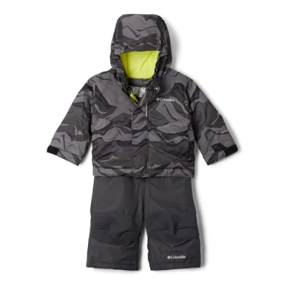 Abbildung von Columbia Unisex Baby Buga Set Snowsuit Romper, Black Tectonic, 18/24