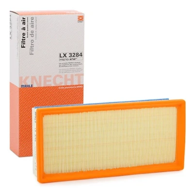 Abbildung von MAHLE ORIGINAL LX 3284 Luftfilter 72,3 153 324,0 Filtereinsatz PEUGEOT: 508 I SW, 407 Saloon, CITROËN: C5 III Estate, 3, II Estate