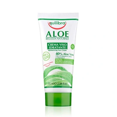 Abbildung von Equilibra Gesichtscreme creme per il Gesicht idratante, nutriente e anti eta aloe 75 ml