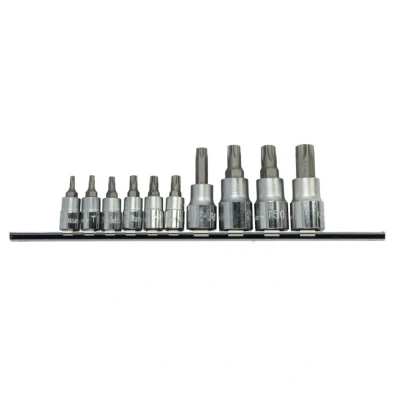 Abbildung von HANS 56024 10 Steckschlüsseleinsatz Set Torx 1/4, 3/8 Vierkant