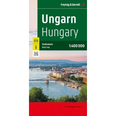 Abbildung von Ungarn, Straßenkarte 1:400.000, freytag &amp; berndt (freytag Auto + Freizeitkarten)