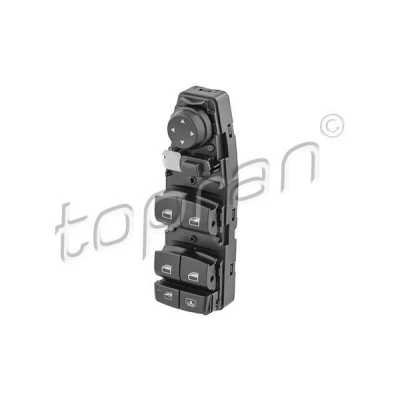 Abbildung von TOPRAN 503 410 Schalter, Fensterheber vorne, fahrerseitig BMW: 5 Saloon, 3 Touring