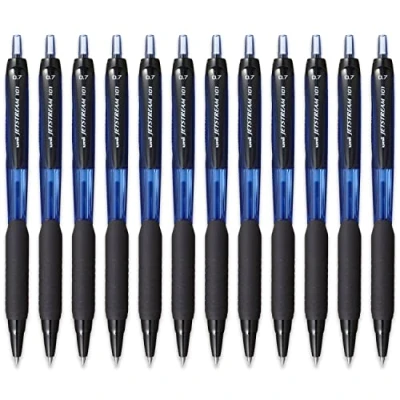 Abbildung von Uni Ball Rollerball JetStream SXN 101, Blau, 0,7 mm, Box, 12 Stück