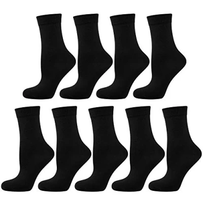 Abbildung von Nur Die 9er Pack ohne Gummi Socken mit Komfortbund Einschneiden weiche Baumwolle Damen