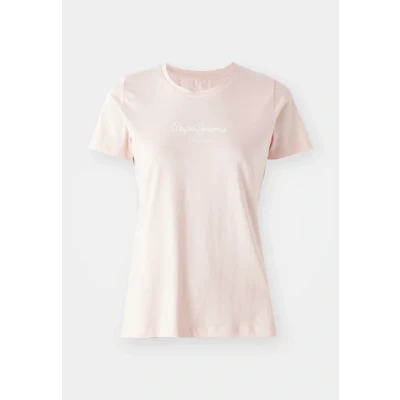 Abbildung von Pepe Jeans NEW Virginia Tshirt print, Damen, Größe: Medium, Light pink