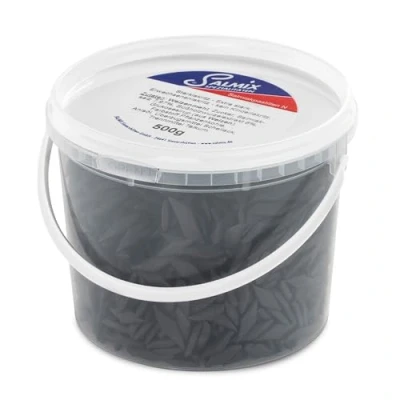 Abbildung von SALMIX Handgefertigte Salmiakpastillen, Erwachsenenlakritz, 1er Pack (1 x 500 g)