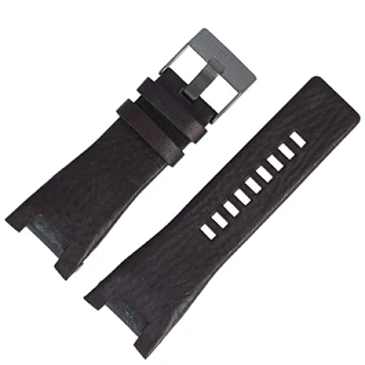 Abbildung von Diesel Uhrenarmband 30mm Leder Braun DZ 1216