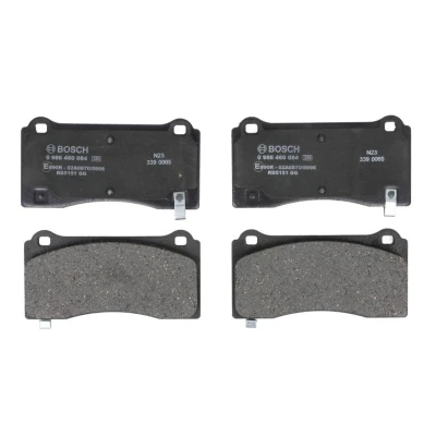 Abbildung von BOSCH 0 986 460 084 Bremsbelagsatz Low Metallic mit integriertem Verschleißsensor TESLA: Model 3, Y