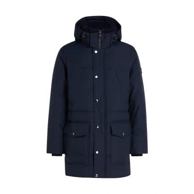 Abbildung von Tommy Hilfiger Rockie Utility Wintermantel, Herren, Größe: Small, Desert sky
