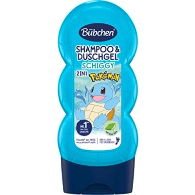 Abbildung von Bübchen Shampoo &amp; Duschgel für Kinder, Pokémon Schiggy Edition, 230 ml