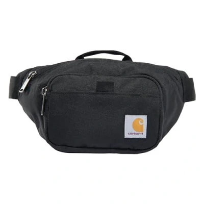 Abbildung von Carhartt Essential Waist, Durable, Water Resistant Hip Pack, Schwarz, Einheitsgröße, Essentielle Hüfttasche, langlebig, Wasserabweisende Hüfttasche