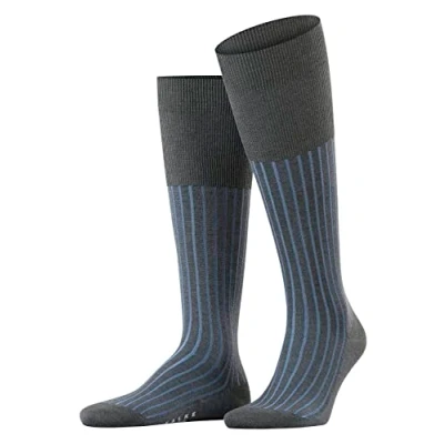 Abbildung von Falke Shadow Business &amp; Casual Kniestrümpfe, Herren, Größe: 41/42, Blue