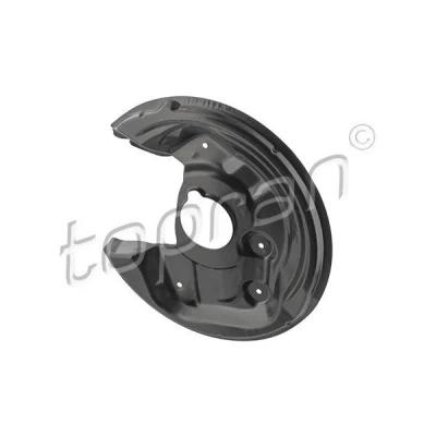Abbildung von TOPRAN 117 967 Ankerblech Hinterachse links VOLKSWAGEN: Jetta 4