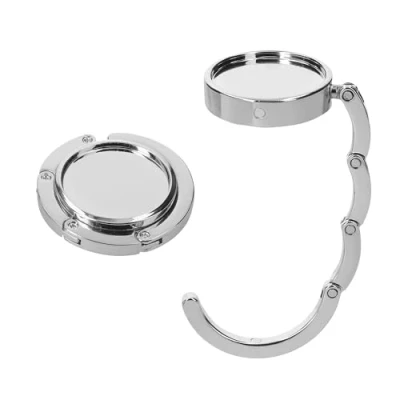 Abbildung von kwmobile Taschenhalter für Tisch 2X Faltbare Antirutsch Handtaschenhalter Haken Taschen Aufhänger Geschenkidee Gadgets Frauen Taschenhaken Set