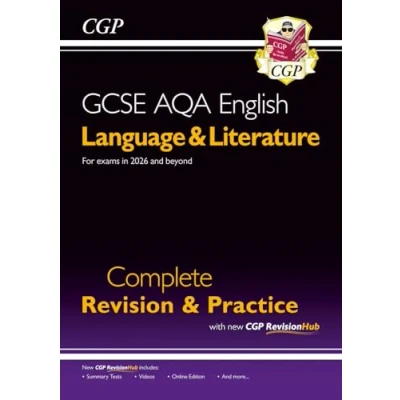 Abbildung von GCSE English Language &amp; Literature AQA Complete Revision Practice inc. Online Edn Videos (CGP English)