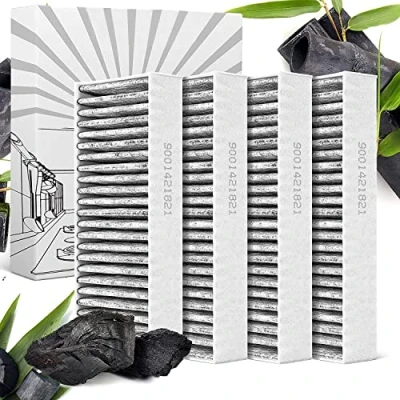Abbildung von INTESIA® Aktivkohlefilter für Siemens HZ9VRCR0 / Bosch HEZ9VRUD0 17004796 Neff 17004806, Z821VR0 Gaggenau CA282111 (4 Filter)