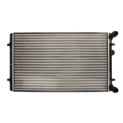 Abbildung von NRF Economy Class 509529A Kühler, Motorkühlung Aluminium 650 414 23 Kühlrippen mechanisch gefügt VOLKSWAGEN: Golf 4, Bora Variant, 4 Variant