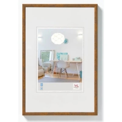 Abbildung von walther design Bilderrahmen taupe 50 x 70 cm New Lifestyle Kunststoffrahmen KV070X