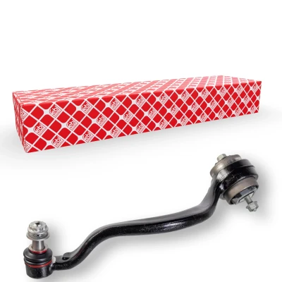 Abbildung von FEBI BILSTEIN 175035 Querlenker mit Anbaumaterial Trag /Führungsgelenk, Lager Vorderachse rechts, vorne Stahl 24 BMW: X5, X6