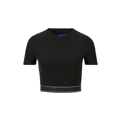 Abbildung von HUGO Dolly Tshirt basic, Damen, Größe: XL, Black
