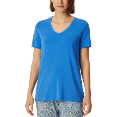 Abbildung von Schiesser MIX Relax Nachtwäsche Shirt, Damen, Größe: XS, Aquarium