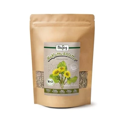 Abbildung von Biojoy BIO Huflattich Tee (250 g), Blätter getrocknet und geschnitten (Tussilago farfara)
