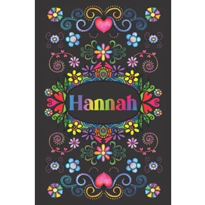 Abbildung von PERSONALISIERTES Notizbuch FÜR HANNAH: Schönes Geschenk für Hannah (Liniertes Mädchen und Frauen)