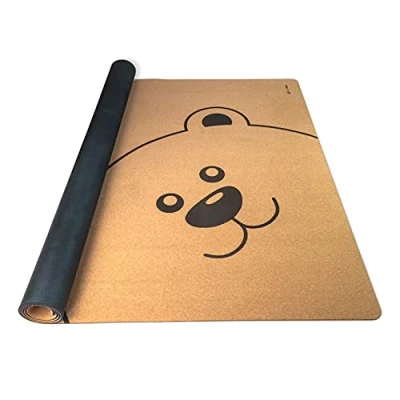 Abbildung von Secoroco Spielmatte aus Kork. Schadstofffreie Krabbelmatte für Babys und Kinder. Teddy 160x110 cm