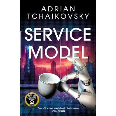 Abbildung von Service Model: A funny, dystopian tale of robot sentience and rebellion, perfect for fans Douglas Adams