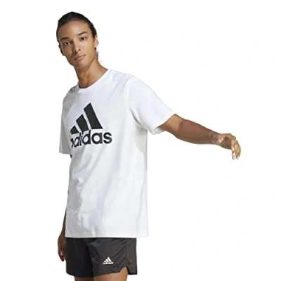 Abbildung von adidas Sportswear Essentials Sport Tshirt, Herren, Größe: XS, White