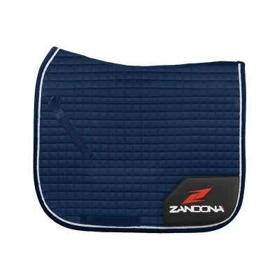 Abbildung von Zandona Dressursatteldecke MCL Navy/Schwarz Warmblut