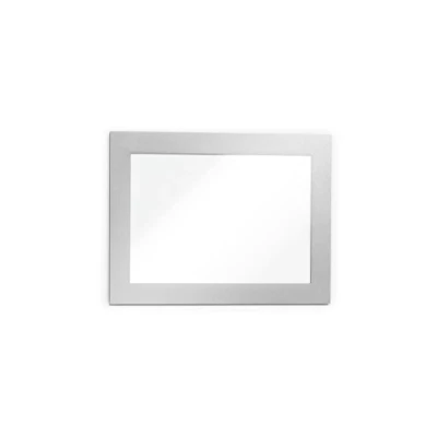 Abbildung von Durable Info Rahmen Duraframe Magnetic (A6, Magnetrahmen für metallische Oberflächen) 5 Stück, silber, 494823
