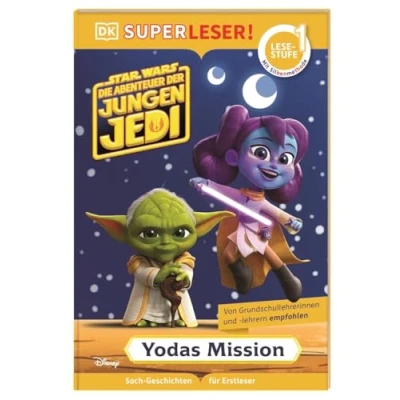 Abbildung von SUPERLESER Star Wars: Die Abenteuer der jungen Jedi: Yodas Mission: 1. Lesestufe, Sach Geschichten für Erstleser. Mit Silbenmethode Kinder ab 6 Jahren