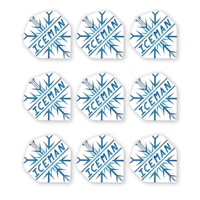 Abbildung von RED DRAGON Gerwyn Price Hardcore Extra Dicke Dart Flights 3 Sätze pro Packung (9 insgesamt)