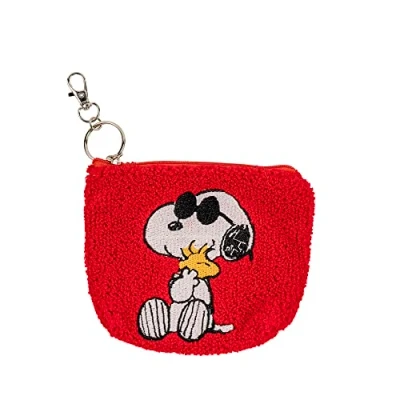Abbildung von DISNEY Peanuts Snoopy Schlüsselanhänger in Rot und Weiß, Rot, Weiß Schwarz, Einheitsgröße, Modern