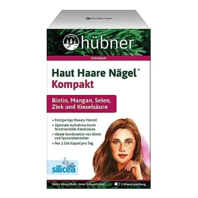 Abbildung von Huebner Haut Haare Nägel Kompakt, 90 Gel Kapseln (1)