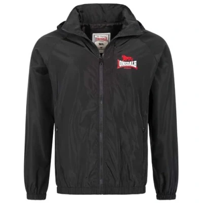Abbildung von Lonsdale Men&#039;s GLENGOLLY Windjacke, Black/Red/White, XXL