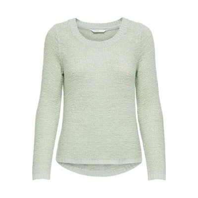 Abbildung von ONLY Onlgeena Strickpullover, Damen, Größe: Medium, Subtle green