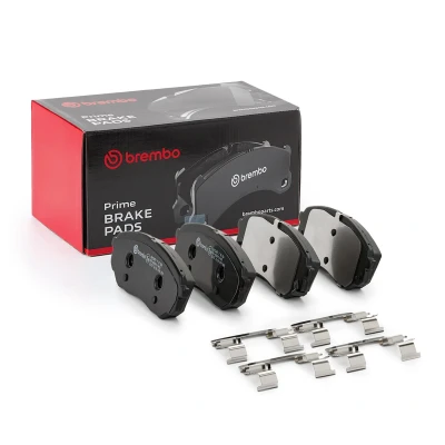 Abbildung von BREMBO P 30 086 Bremsbelagsatz mit akustischer Verschleißwarnung Zubehör KIA: SORENTO 3, HYUNDAI: Santa Fé IV