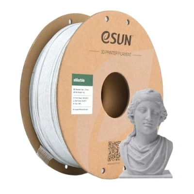 Abbildung von eSUN Marmor PLA Filament 1.75mm, Farbe 3D Drucker PLA, Maßgenauigkeit +/ 0.05mm, 1kg Spule (2.2 LBS) Druck für