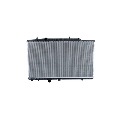 Abbildung von NRF 550286 Kühler, Motorkühlung Aluminium 703 380 26 Kühlrippen gelötet