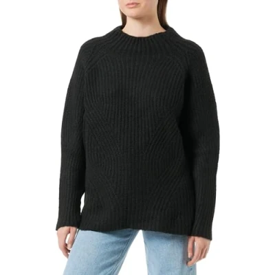Abbildung von Tamaris Damen BARMEN Pullover, Black Beauty, 38