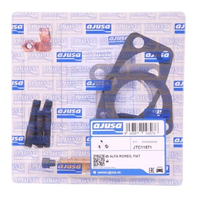 Abbildung von AJUSA JTC11571 Montagesatz, Lader with studs, syringe oil mit Dichtungen Montageanleitung ALFA ROMEO: Spider, 159 Sportwagon