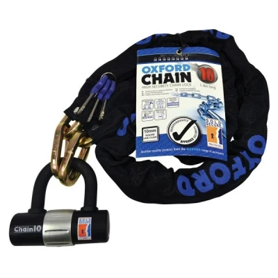 Abbildung von Oxford 10 mm Kette Lock schwarz 1.4 m