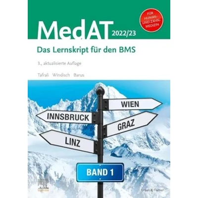 Abbildung von MedAT Humanmedizin/Zahnmedizin Band 1: Das Lernskript für den BMS 2022/23